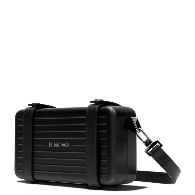 Sac Crossbody Rimowa Personal Aluminum Noir | QLC-61702460