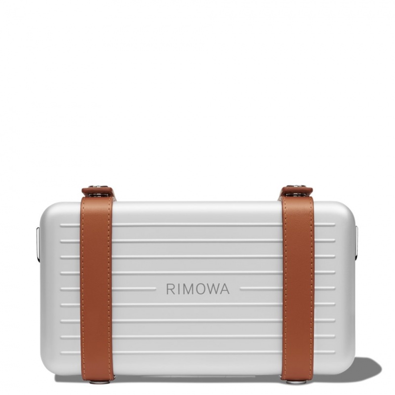 Sac Crossbody Rimowa Personal Aluminum Argent | COM-78513958