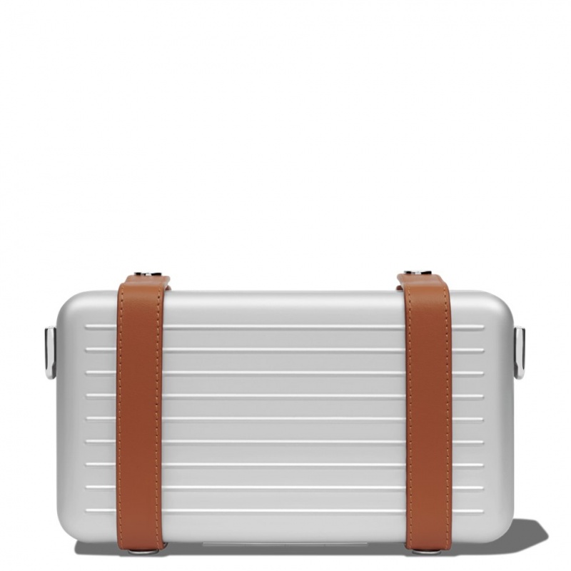 Sac Crossbody Rimowa Personal Aluminum Argent | COM-78513958