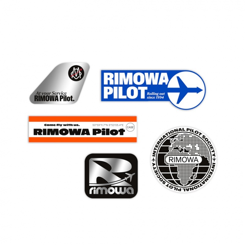 Stickers Rimowa Pilot Stickers Set Luggage Multicolore | NTB-14191352