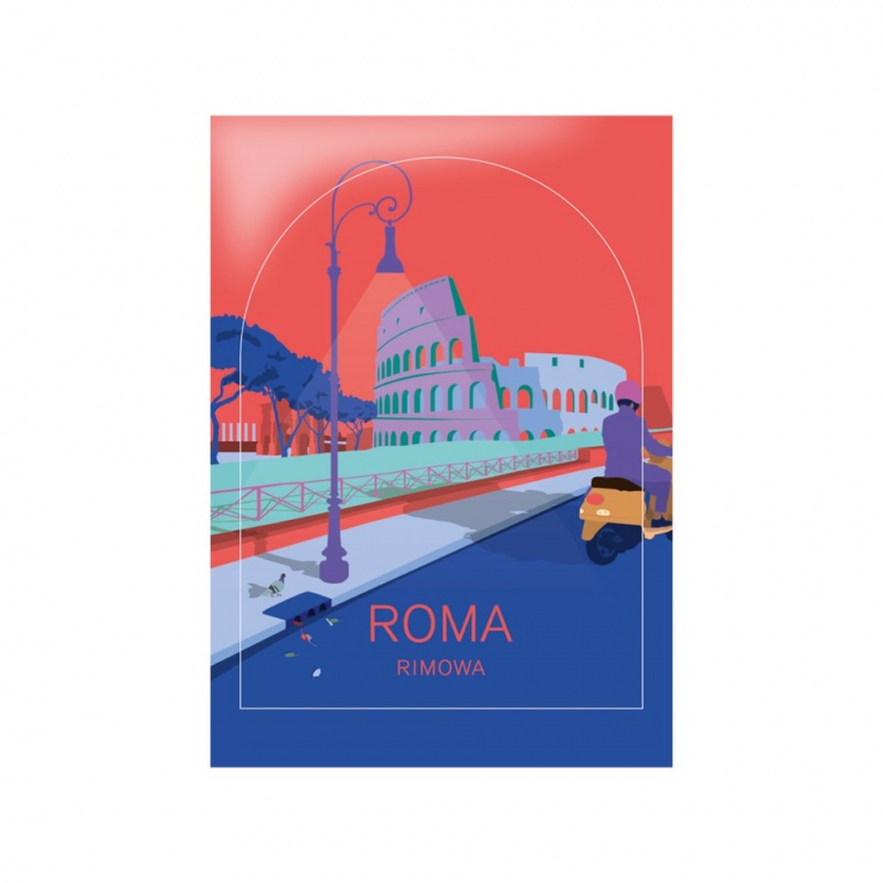 Stickers Rimowa Rome Luggage Multicolore | JJB-87643663