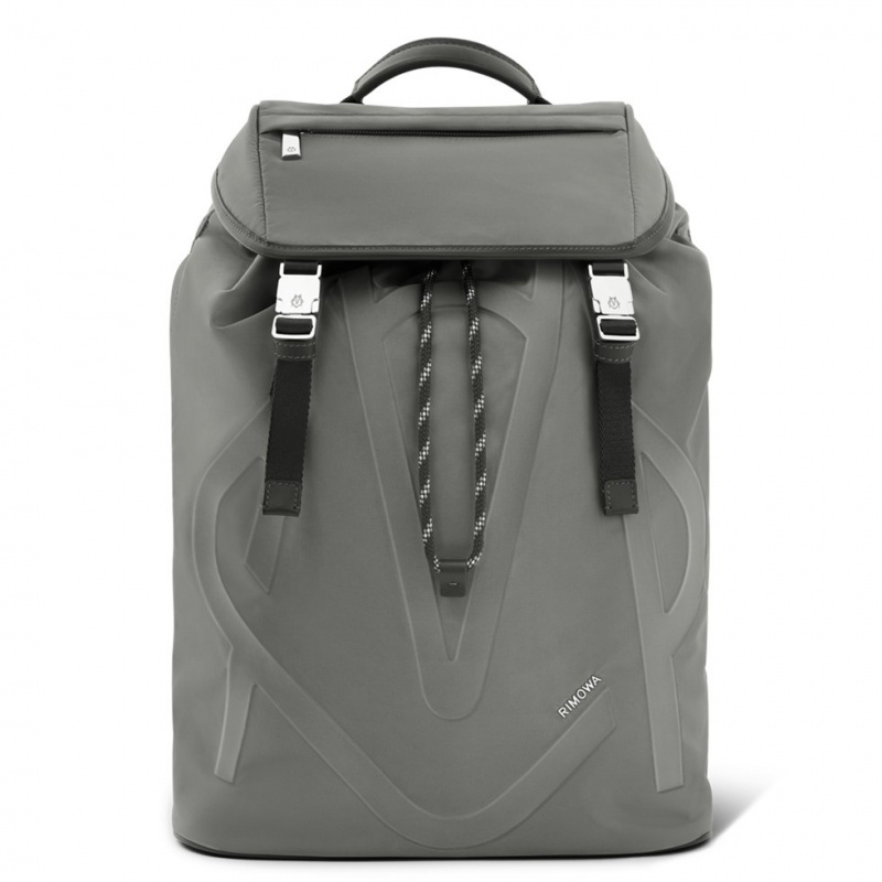 Sac a Dos Rimowa Signature Flap in ECONYL? Nylon Grise | UKF-14143210