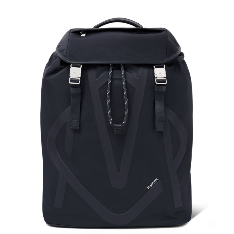 Sac a Dos Rimowa Signature Flap in ECONYL? Nylon Bleu Marine Bleu | ZOZ-07219519