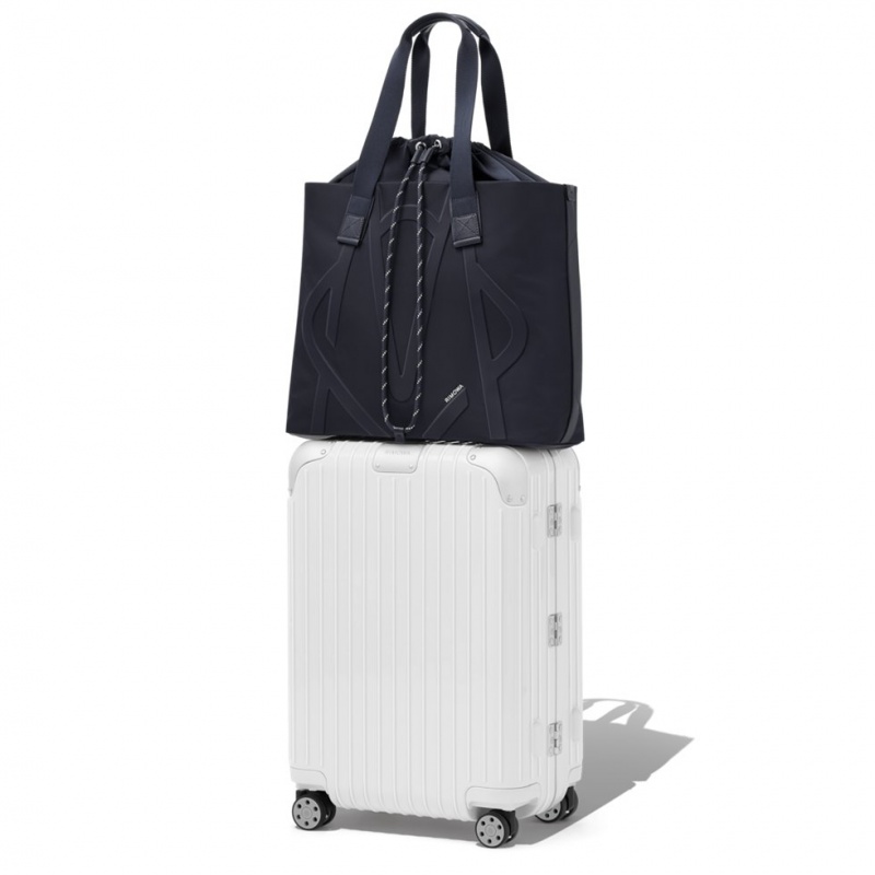 Sacs Fourre Tout Rimowa Signature Sliding in ECONYL? Nylon Bleu Marine Bleu | QDX-77296576