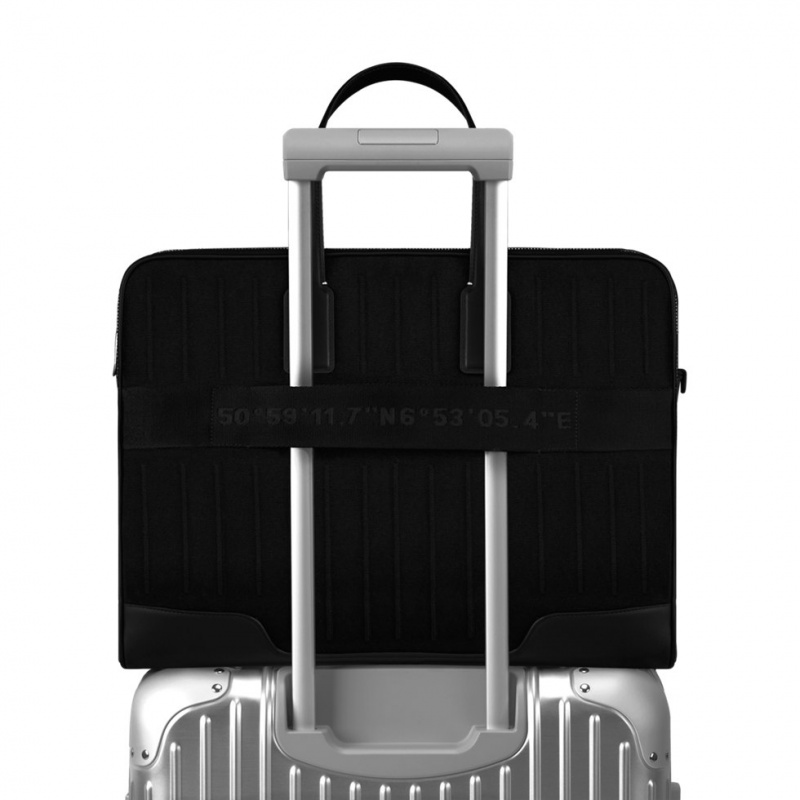 Sac Polochon Rimowa Weekender Bag in Tela & Cuir Noir | JDT-15043583