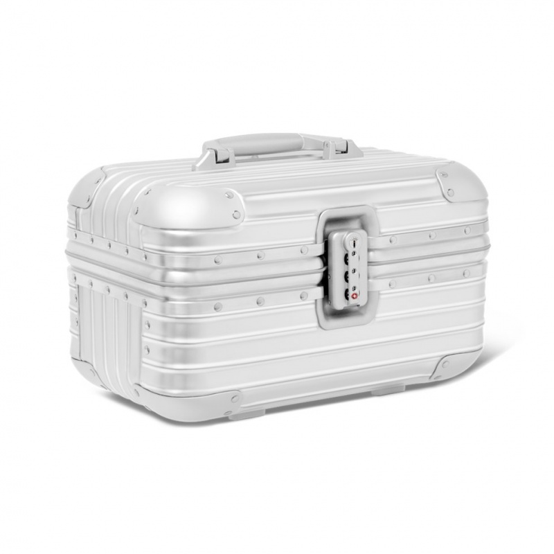 Sac Case Rimowa Aluminum Travel Vanity Argent | PBC-48249442