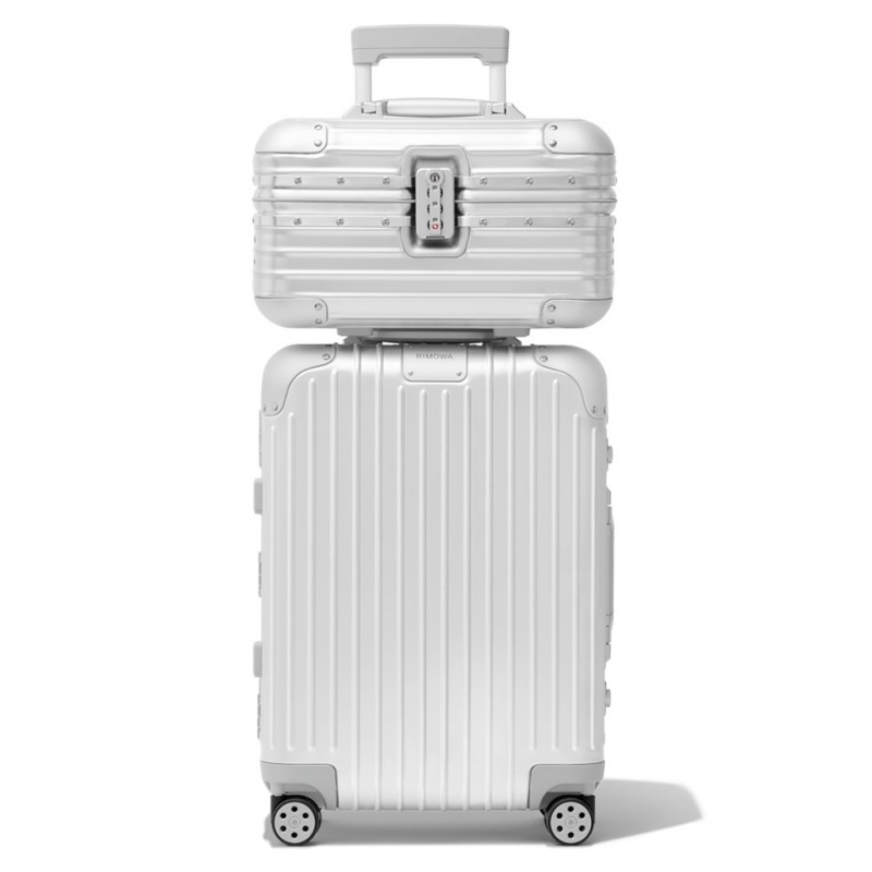 Sac Case Rimowa Aluminum Travel Vanity Argent | PBC-48249442