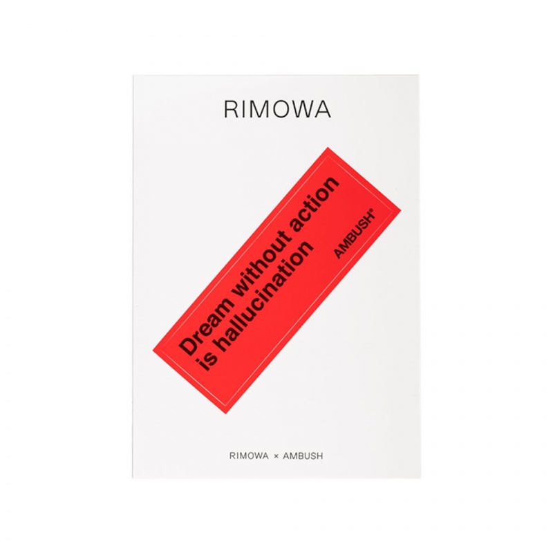 Stickers Rimowa AMBUSH? Dream Without Action Luggage Multicolore | JPO-06808610