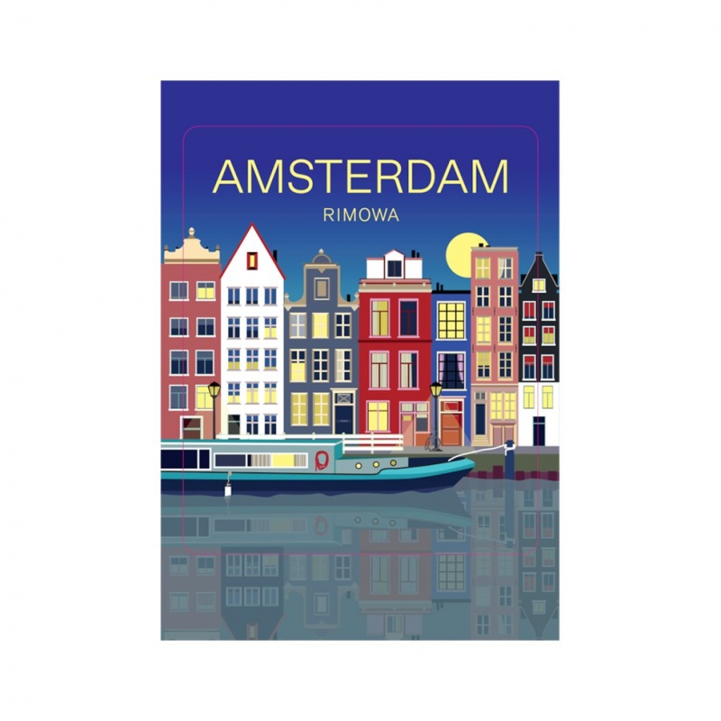 Stickers Rimowa Amsterdam Luggage Multicolore | JGH-85827731