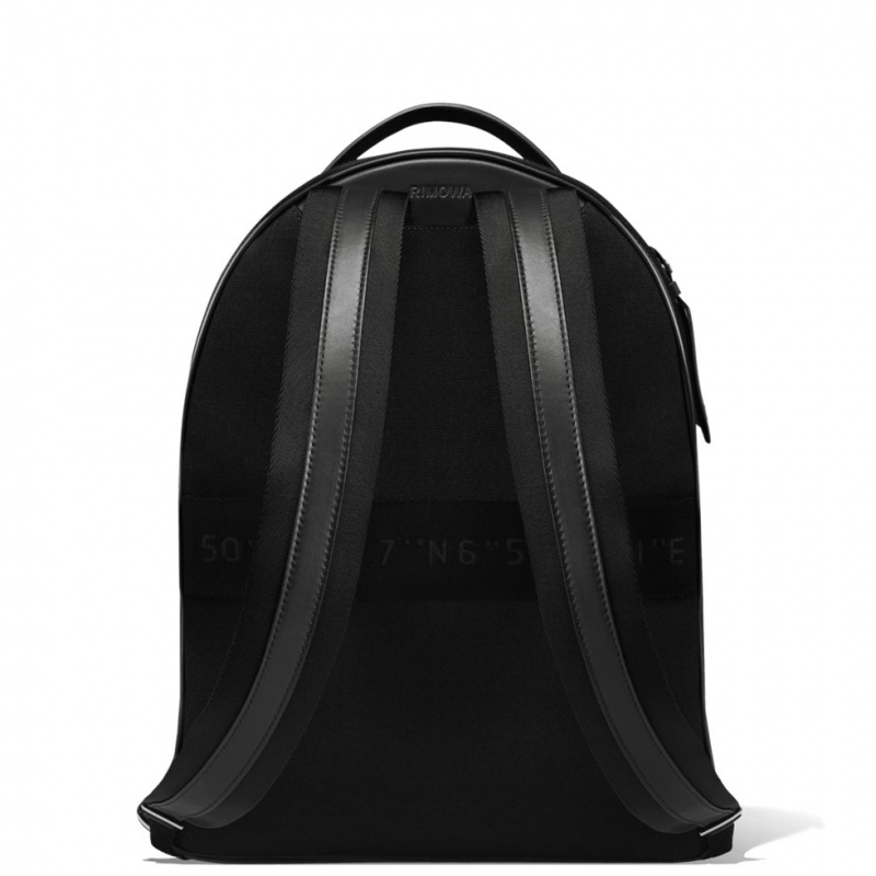 Sac a Dos Rimowa Backpack Medium in Cuir & Tela Noir | CUN-90769945