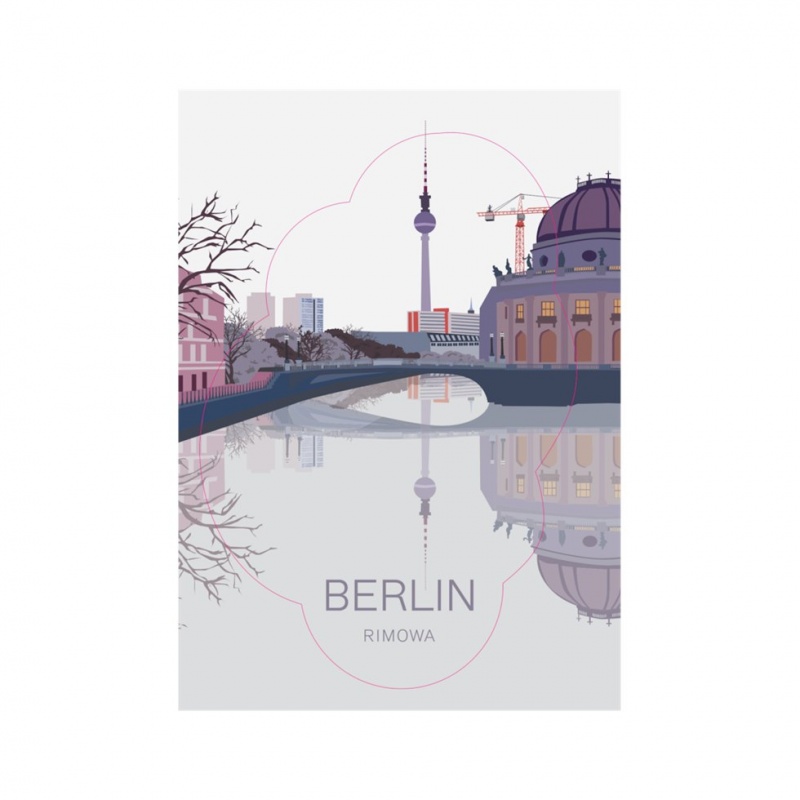 Stickers Rimowa Berlin Luggage Multicolore | HAJ-74708610