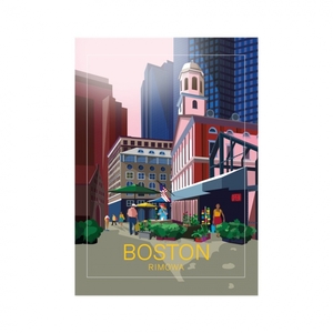 Stickers Rimowa Boston Luggage Multicolore | BUT-47643207