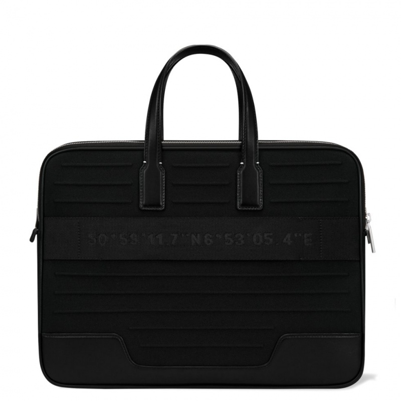 Mallette Rimowa Briefcase in Cuir & Tela Noir | EIX-50989444