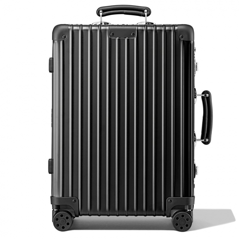 Valises Rimowa Classiche Cabin Aluminum Carry-On Noir | NHG-79663221