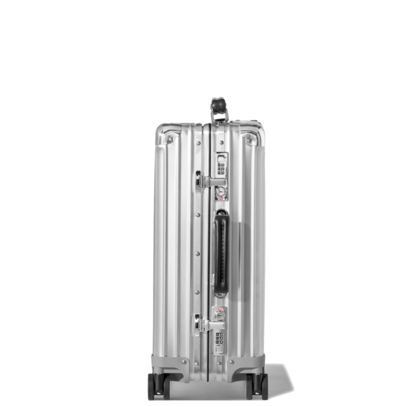 Valises Rimowa Classiche Cabin S Aluminum Small Carry-On Argent | QOC-32510361