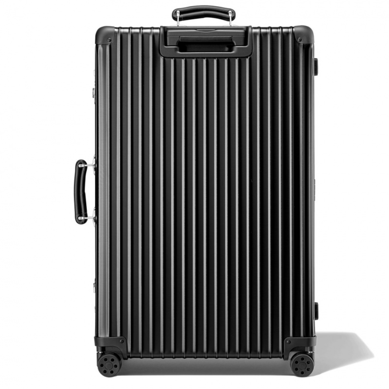 Valises Rimowa Classiche Check-In L Aluminum Noir | RJL-52422423