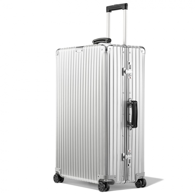 Valises Rimowa Classiche Check-In L Aluminum Argent | PIV-25990746