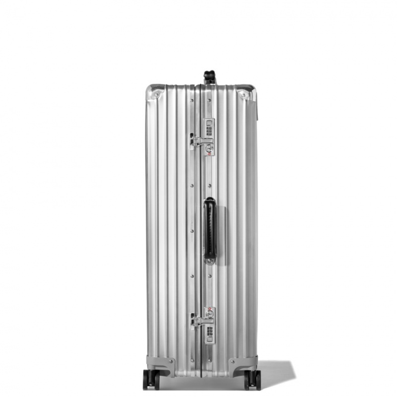 Valises Rimowa Classiche Check-In L Aluminum Argent | PIV-25990746