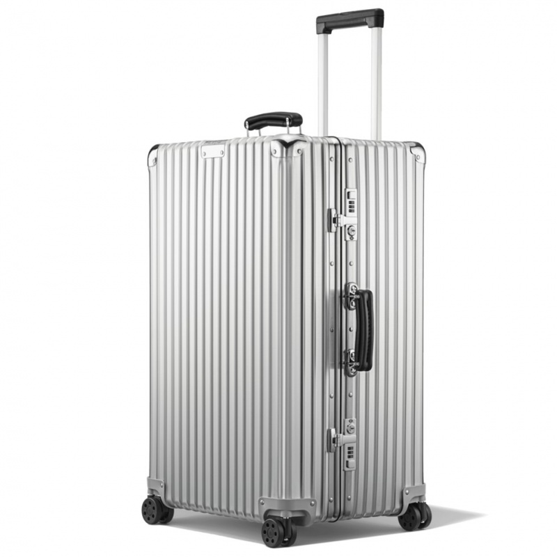 Valises Rimowa Classiche Trunk Large Aluminum Argent | XWF-48192487