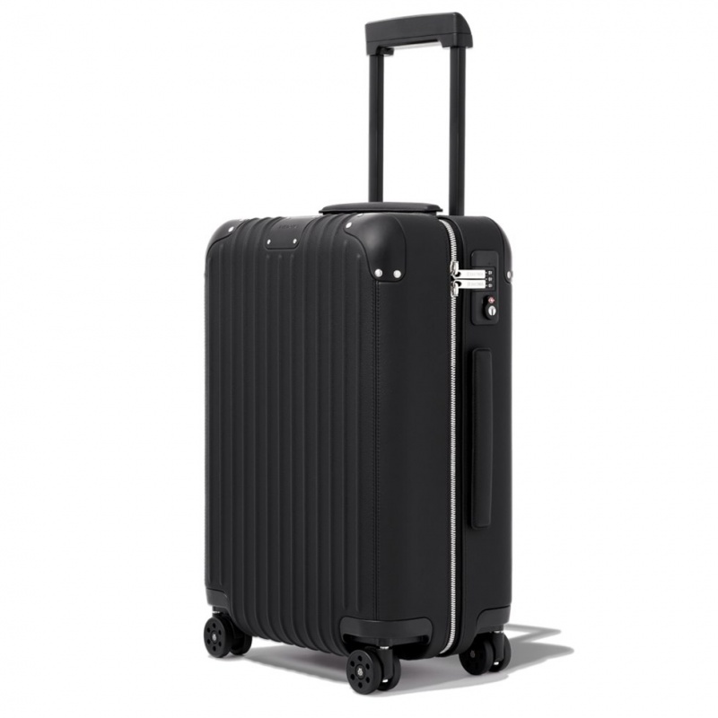 Valises Rimowa Distinct Cabin Cuir Carry-On Noir | SOZ-21179380