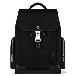 Sac a Dos Rimowa Flap Large in Cuir & Tela Noir | EAL-21574659