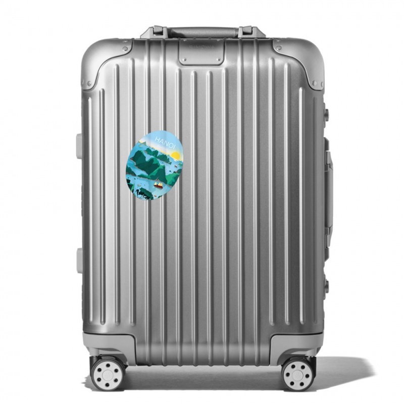 Stickers Rimowa Hanoi sticker Luggage Bleu Vert | JUH-60786703