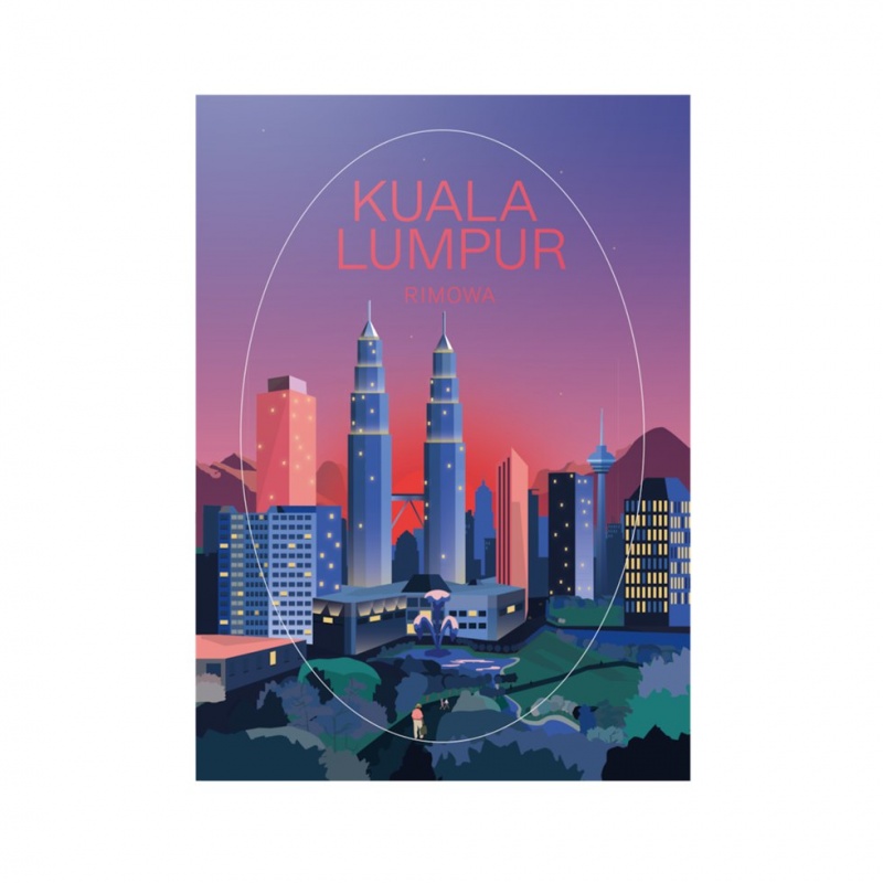 Stickers Rimowa Kuala Lumpur sticker Luggage Multicolore | RLN-57971792