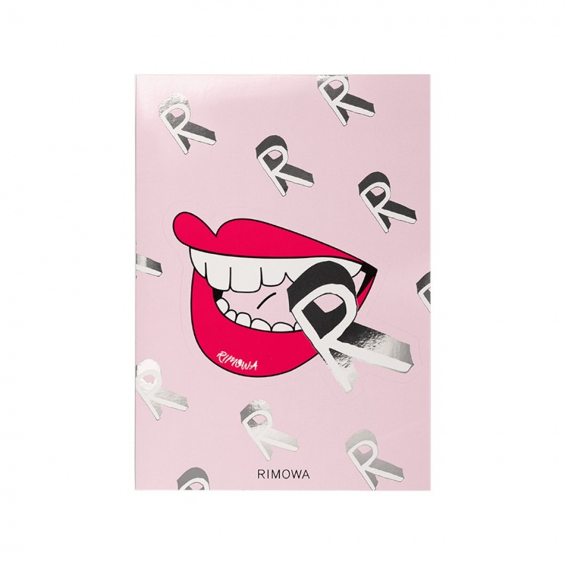 Stickers Rimowa Lips Luggage Multicolore | TLZ-68321866