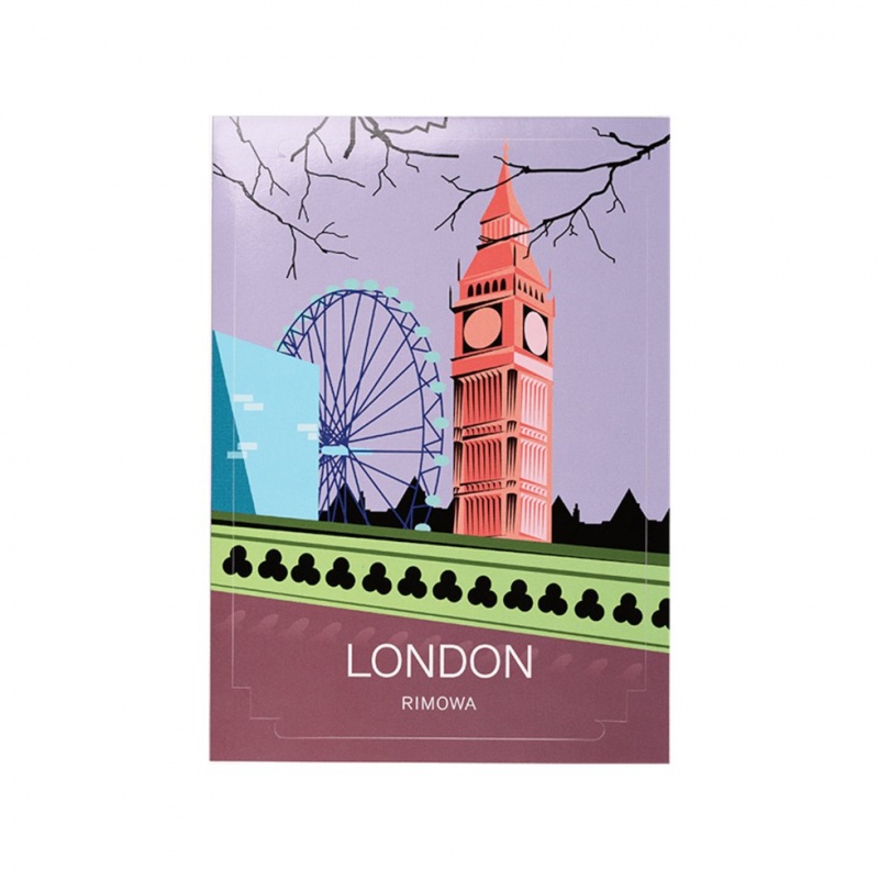 Stickers Rimowa London Luggage Multicolore | RJC-67871151