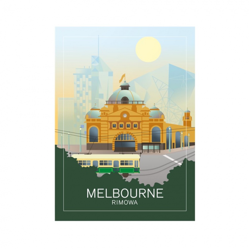 Stickers Rimowa Melbourne sticker Luggage Multicolore | KMY-51505919