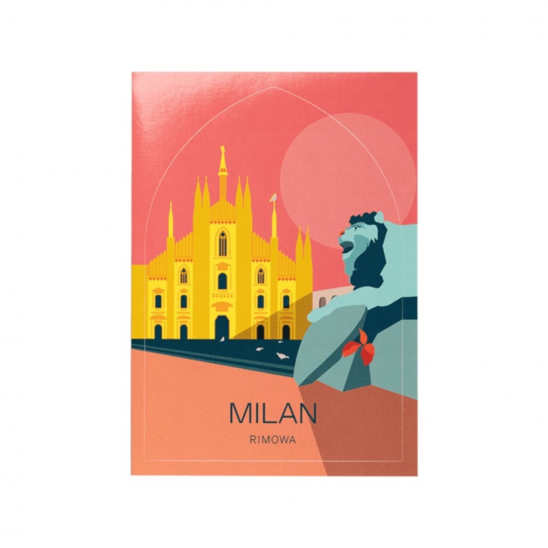 Stickers Rimowa Milan Luggage Multicolore | UHN-39502442