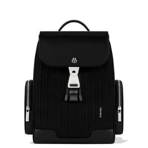 Sac a Dos Rimowa Never Still Small Flap in Cuir & Tela Noir | WKY-76701209