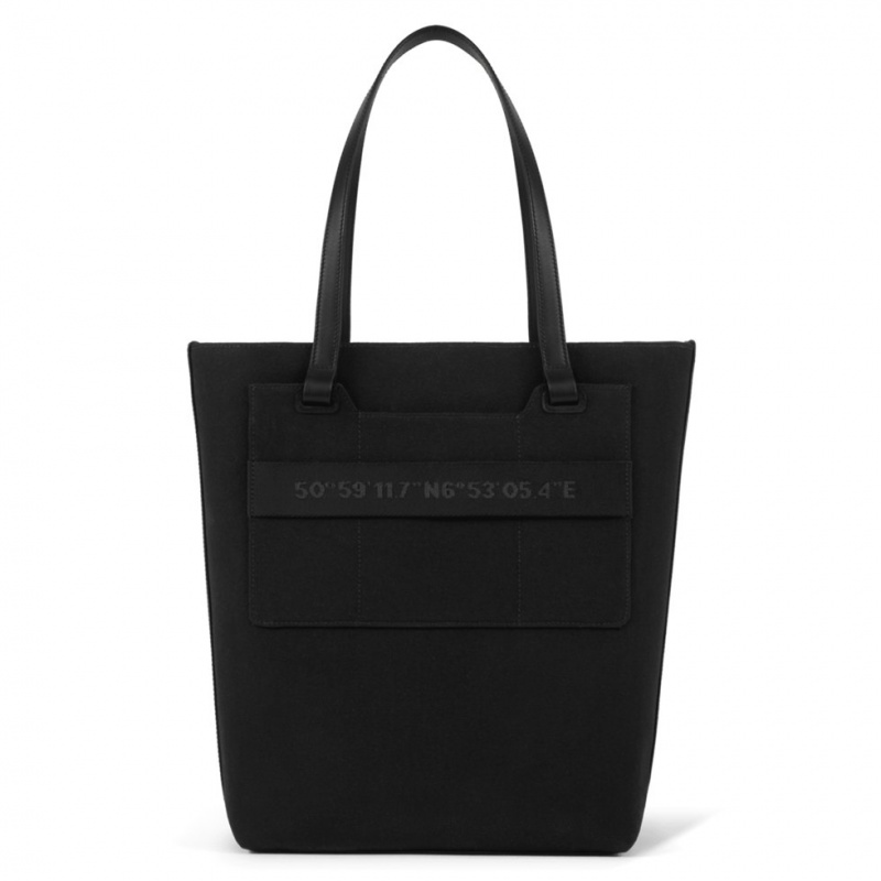 Sacs Fourre Tout Rimowa Never Still Vertical in Cuir & Tela Noir | YWR-73812349