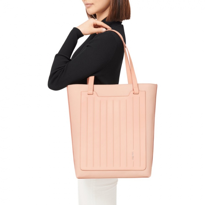 Sacs Fourre Tout Rimowa Never Still Vertical in Cuir & Tela Rose | BZG-15932033