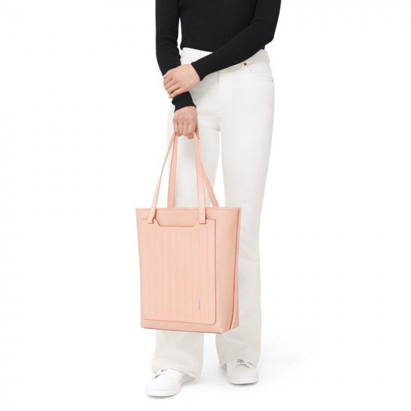 Sacs Fourre Tout Rimowa Never Still Vertical in Cuir & Tela Rose | BZG-15932033