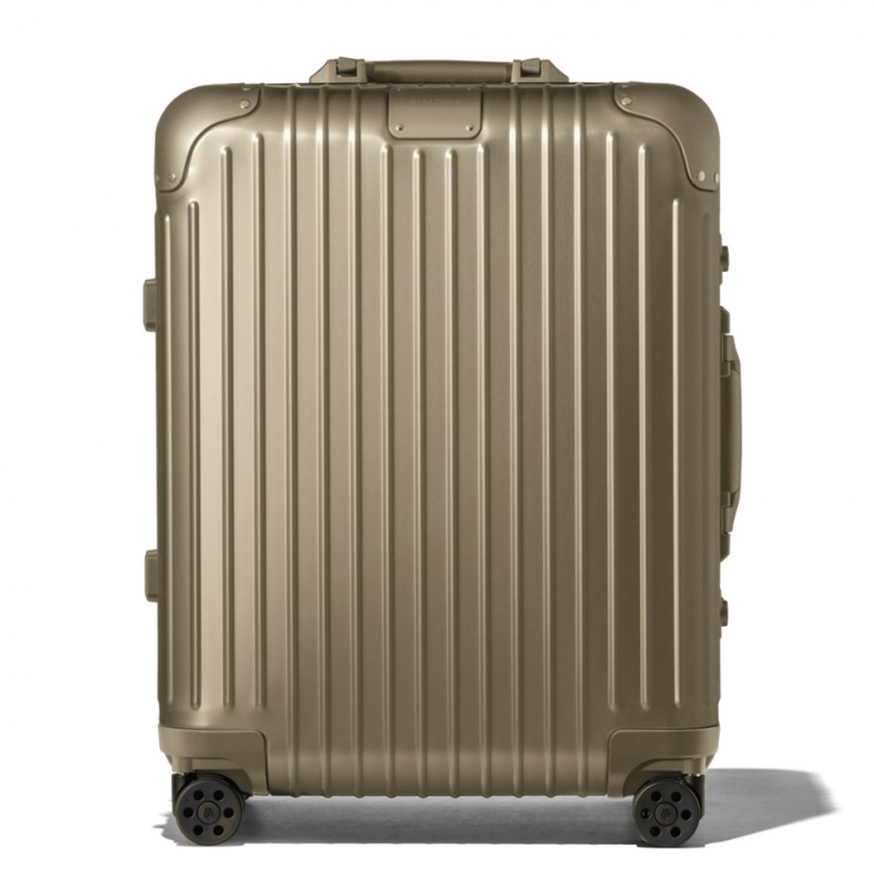 Valises Rimowa Original Cabin Plus Aluminum Titane | UXX-44203257