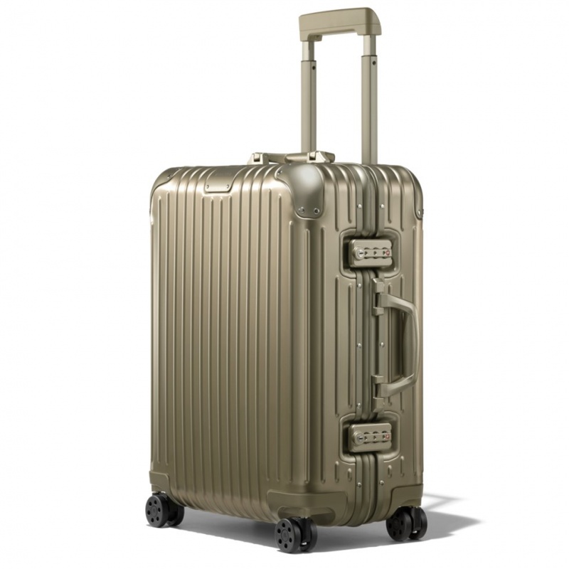 Valises Rimowa Original Cabin Plus Aluminum Titane | UXX-44203257