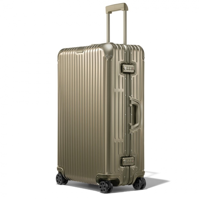 Valises Rimowa Original Check-In L Aluminum Titane | DLP-49839026