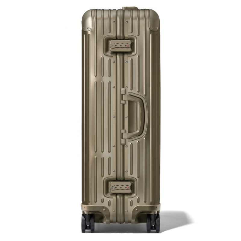 Valises Rimowa Original Check-In L Aluminum Titane | DLP-49839026