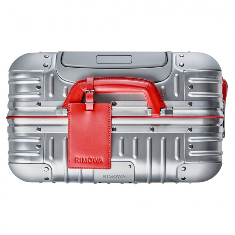 Valises Rimowa Original Cabin Twist in Silver & Red Rouge | VRE-16552017