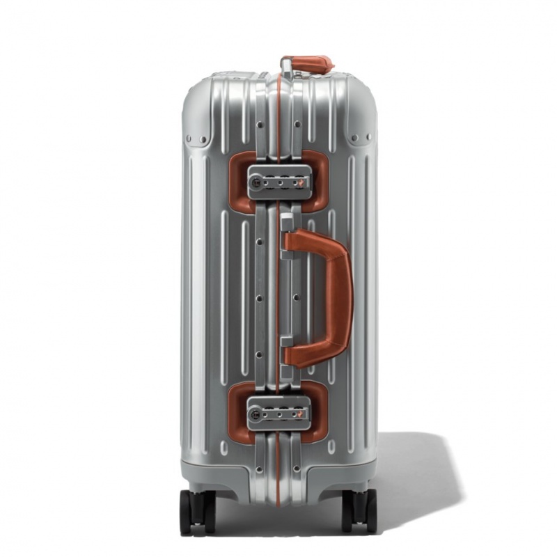 Valises Rimowa Original Cabin Twist in Silver & Brown Marron | ICA-75655988