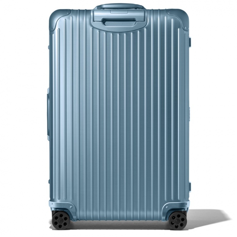 Valises Rimowa Original Check-In L Aluminum Bleu | EEC-45141697