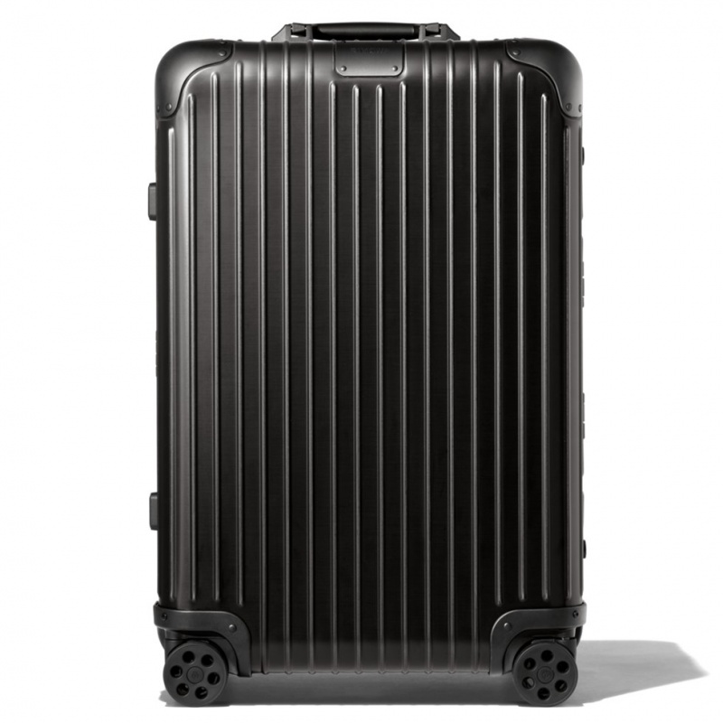 Valises Rimowa Original Check-In M Aluminum Noir | JVR-28953098