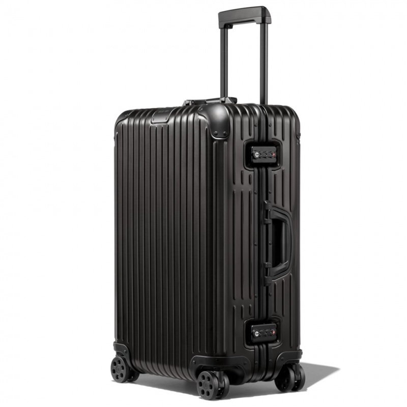 Valises Rimowa Original Check-In M Aluminum Noir | JVR-28953098