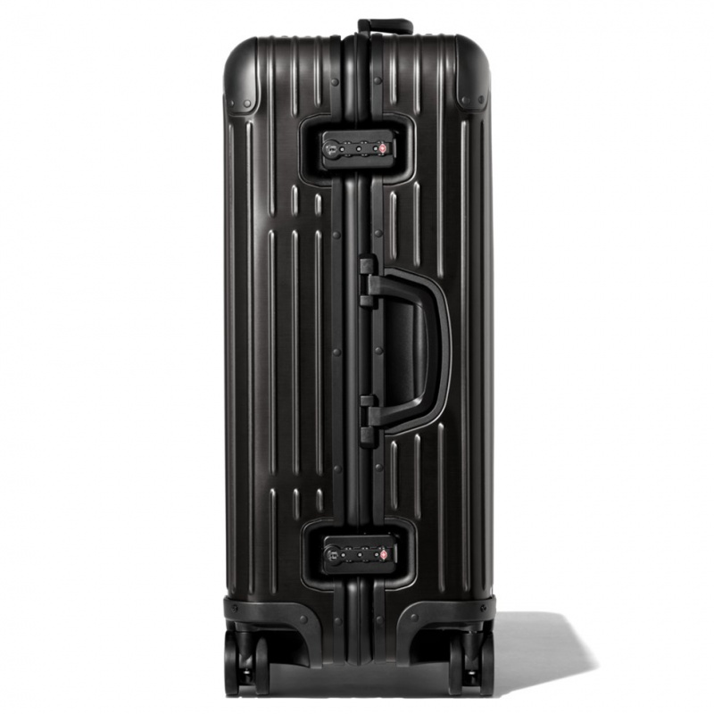 Valises Rimowa Original Check-In M Aluminum Noir | JVR-28953098