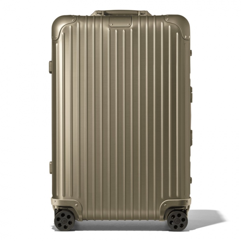 Valises Rimowa Original Check-In M Aluminum Titane | CYJ-32927735