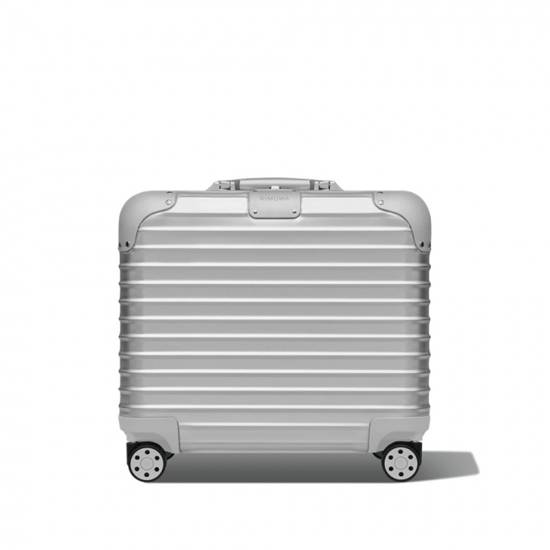 Valises Rimowa Original Compact Convertible Wheeled Briefcase in Aluminium Argent | NOZ-33144868