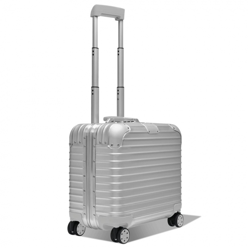 Valises Rimowa Original Compact Convertible Wheeled Briefcase in Aluminium Argent | NOZ-33144868