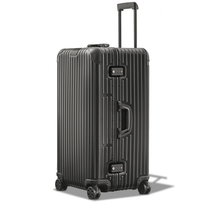 Valises Rimowa Original Trunk Plus Large Aluminium Noir | URR-20470554