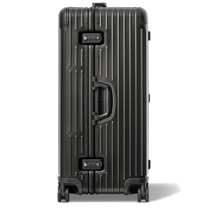 Valises Rimowa Original Trunk Plus Large Aluminium Noir | URR-20470554